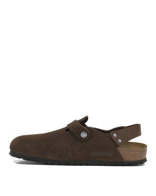 Birkenstock Brown "Tokio" Low Sandals for men