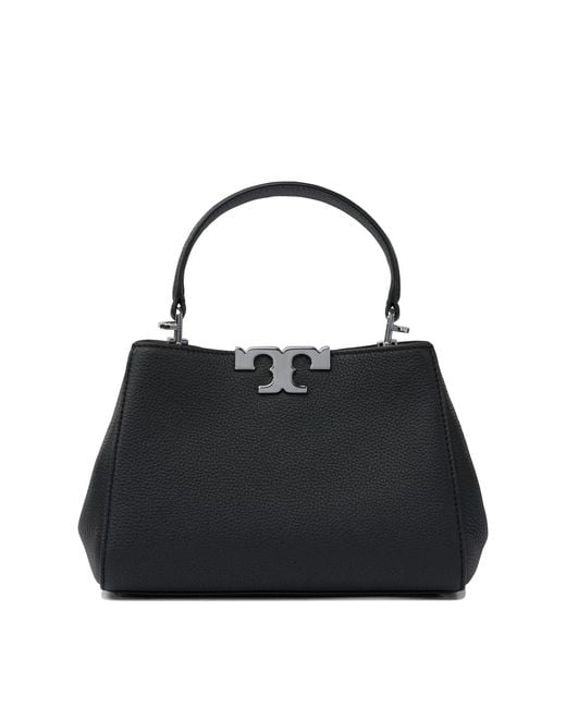 Tory Burch Black Eleanor Mini Leather Handbag
