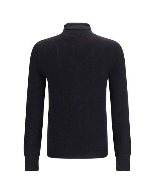 Dries Van Noten Blue Mettur Sweater for men