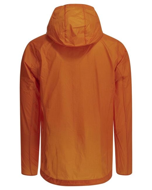 Patagonia Orange "M's Houdini" Technical Jacket for men