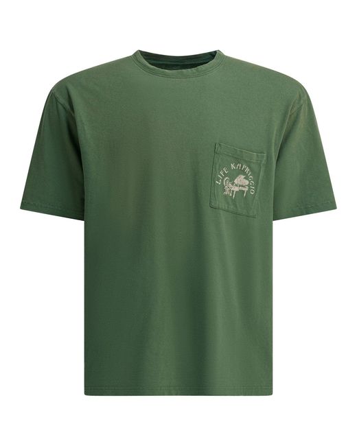 Men's Green "Life Capriccio" T-Shirt