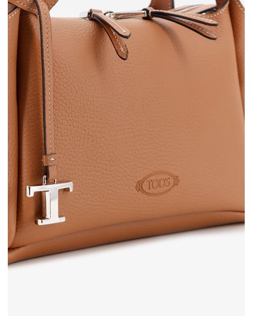 Tod's Brown Apa Leather Crossbody