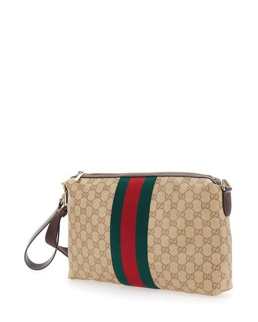 Gucci Natural Gg Crossbody Bag for men