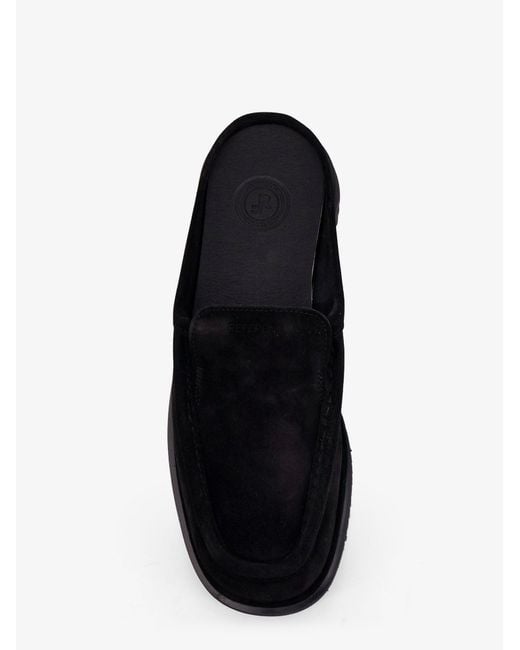 Reference Black The Canoa Resort Suede Sabot for men