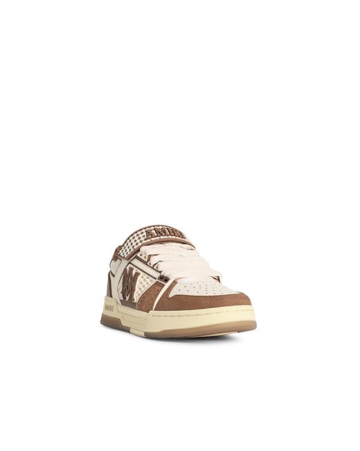 Amiri Metallic 'Ma Skyline' Leather Sneakers for men