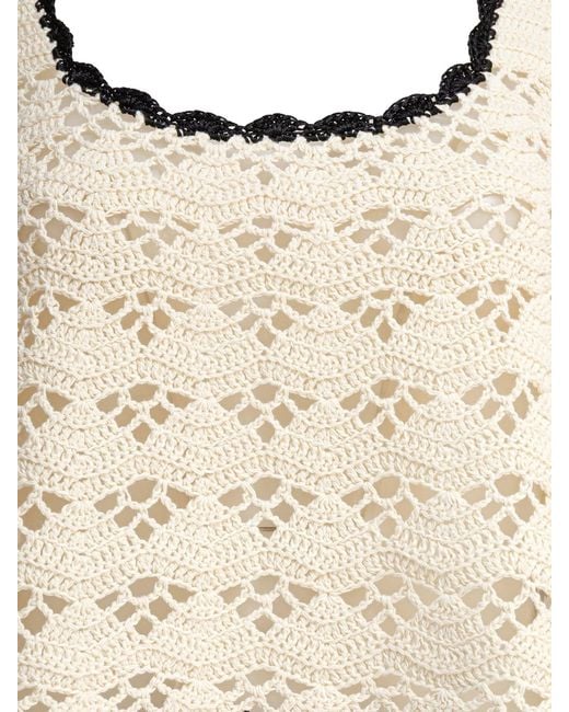 Zimmermann Natural Strappy Top