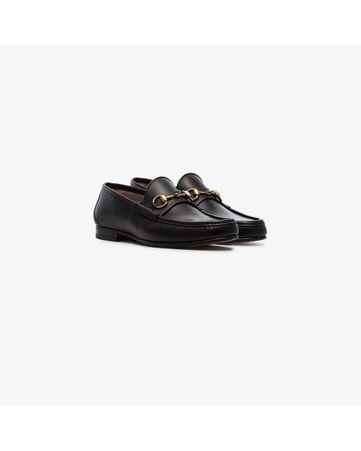 Gucci Black "Horsebit 1953" Loafers for men