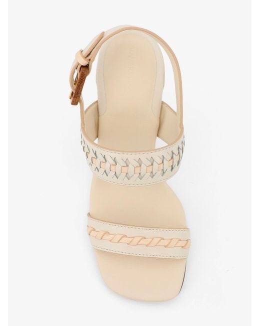 Zimmermann White Sandals Alchemy 85 Leather
