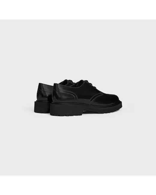 Céline Black Derby Rangers Lace Up Shoes for men