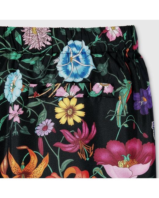 Gucci Green Silk Pants