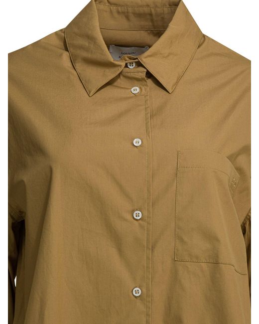 Loulou de Saison Green Shirts Beige