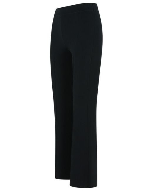 Jonathan Simkhai Black Ashlon' Rayon Blend Pants
