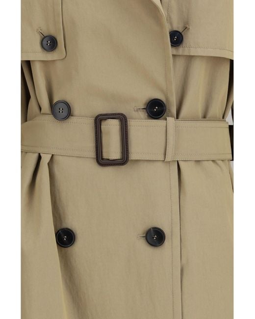 Weekend by Maxmara Natural Trench Coat Oversized