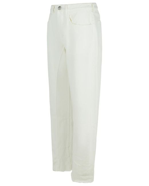 Jil Sander White Pants 5B