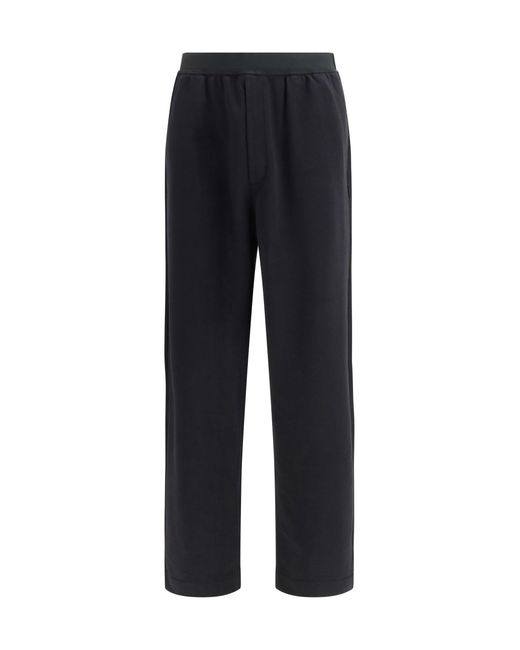 MM6 by Maison Margiela Blue Cotton Sweatpants for men