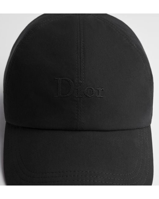 Dior Black Crafty Baseball Hat for men