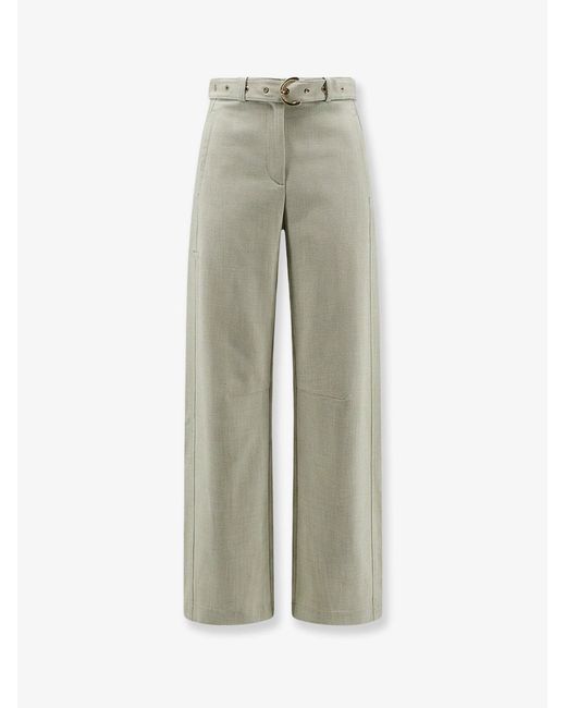 Pinko Gray Rtw Viscosa Poliestere Elastan