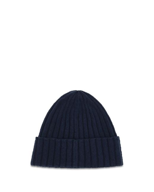 Dolce & Gabbana Blue Dolce & Gabbana Beanie Hat for men