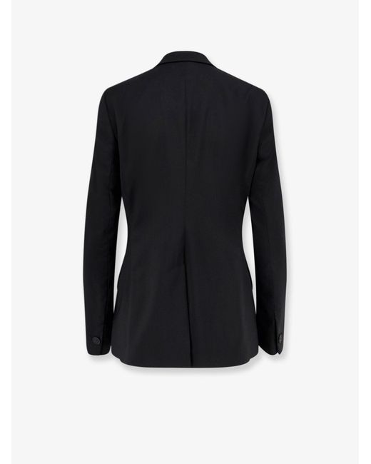 Hevò Black Frigole Virgin Sheep's Wool Suit
