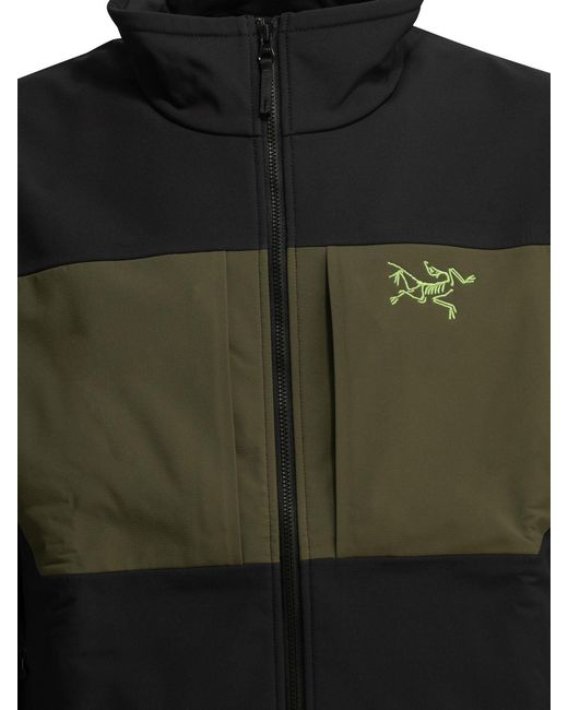 Arc'teryx Black Gamma Mx Technical Jacket for men