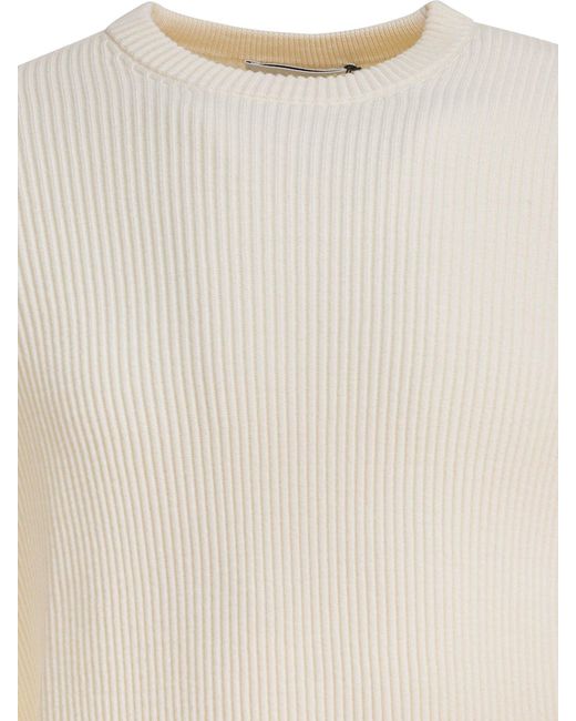 Stone Island Natural Rws Wool Crew-Neck Sweater for men