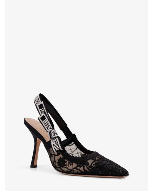 Dior Black Dior J'Adior Lace Pumps
