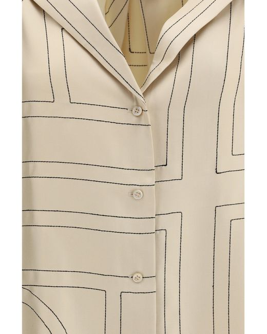 Totême Natural Silk-Twill Top