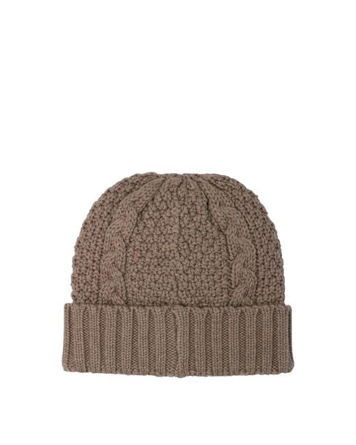 Rakku Brown Souffle Beanie