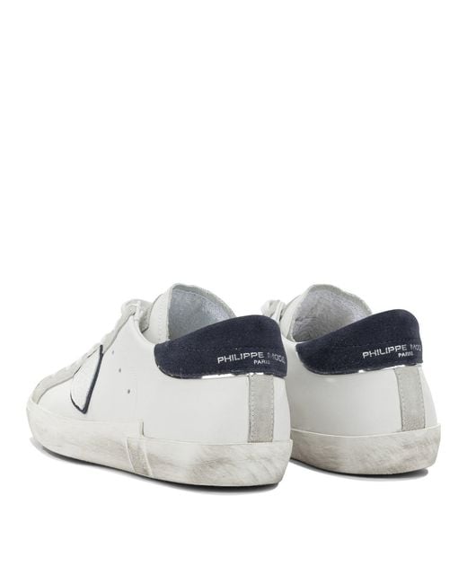 Philippe Model White Sneakers & Slip-On