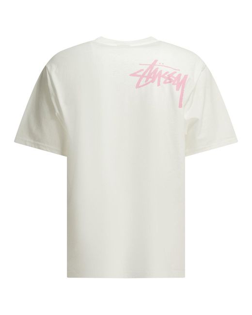 Stussy Pink T-Shirt for men