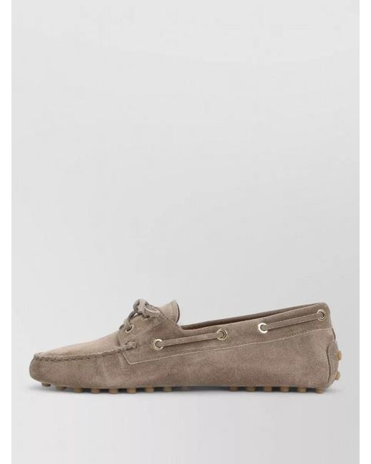 Tod's Brown "Gommino" Loafers