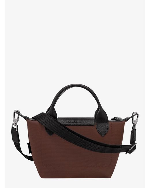 Longchamp Brown Le Pliage Energy Xs Nylon Shoulder Bag