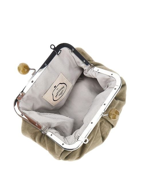 Weekend by Maxmara Multicolor Leather Small 'Pasticcino' Bag