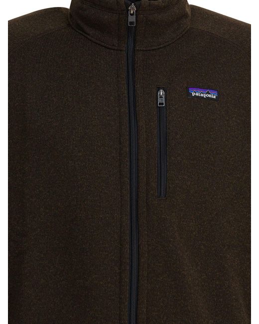 Patagonia Black "Better Sweater" Zippered Sweatshirt for men