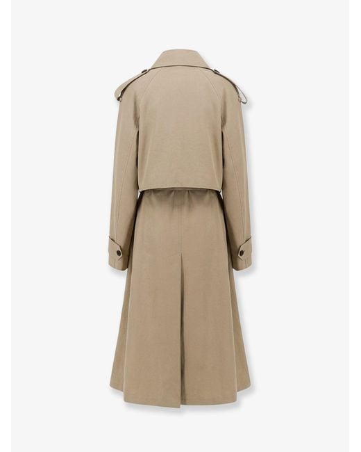R2W Natural Lumira Linen And Cotton Trench