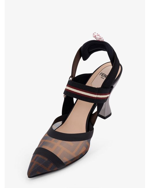 Fendi White With Heel Poliammide/Poliuretano