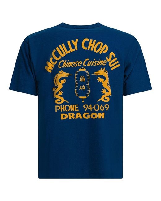 Sun Surf Blue Mccully Chop Sui T-Shirts for men