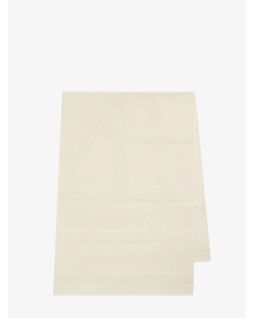 Totême Natural Virgin Wool And Alpaca Scarf