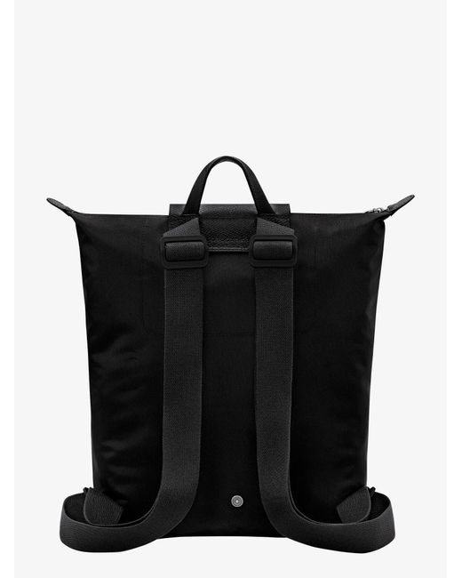 Longchamp Black Le Pliage One Nylon Backpack