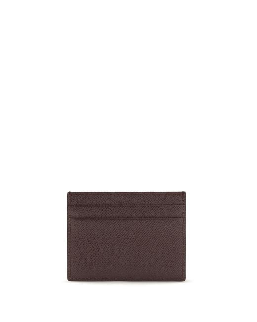Dolce & Gabbana Red Leather Cardholder