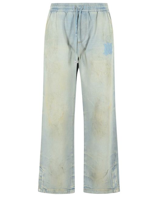 Amiri Blue Light Cotton Jeans for men