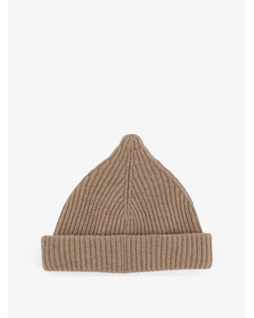 Loro Piana Brown Cashmere Hat