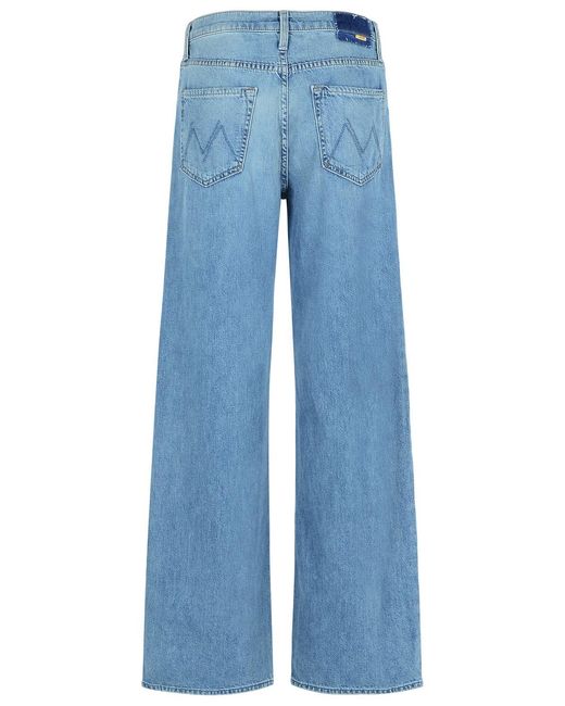 Mother Blue The Dodger Light Denim Jeans