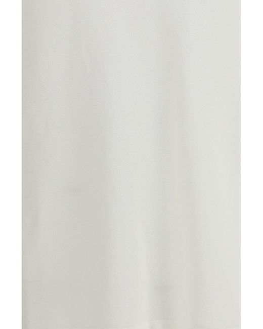 Lardini White T-Shirt Linen And Cotton for men