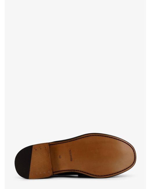 Tom Ford White Leather Loafer for men