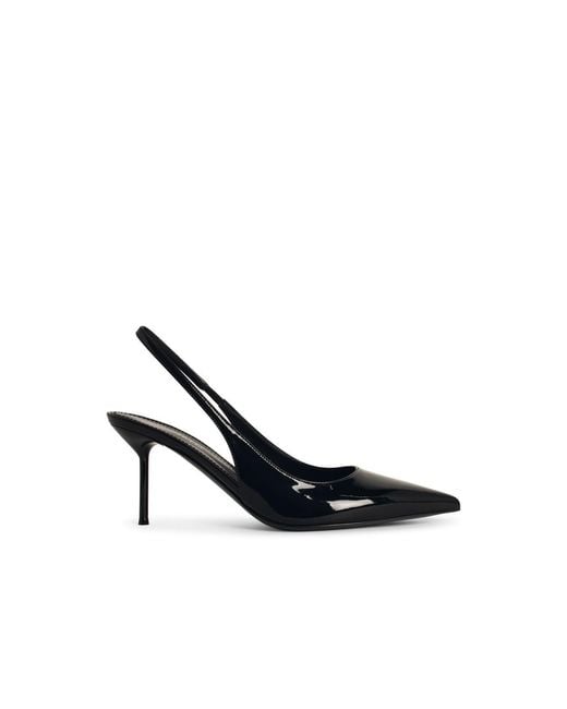 Paris Texas White 'Lisia' Leather Slingbacks