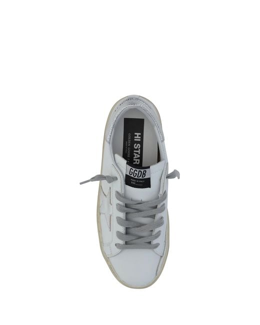 Golden Goose Deluxe Brand White Sneakers