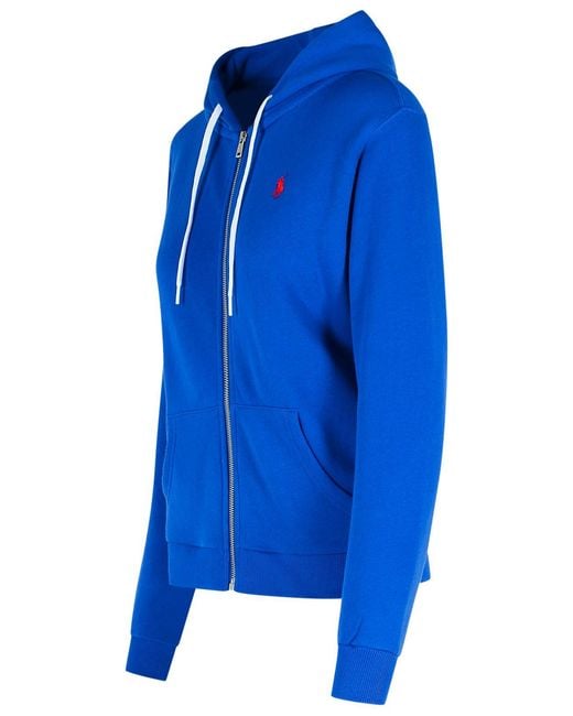 Polo Ralph Lauren Blue Cotton Sweatshirt