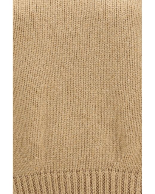 Khaite Natural Cain Cashmere Sweater Biscotti