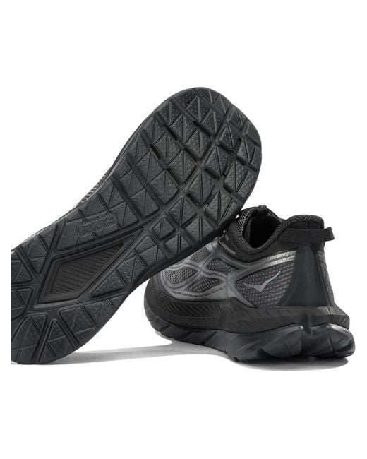 Hoka One One Black "Mach Remastered Aura" Low-Top Sneakers